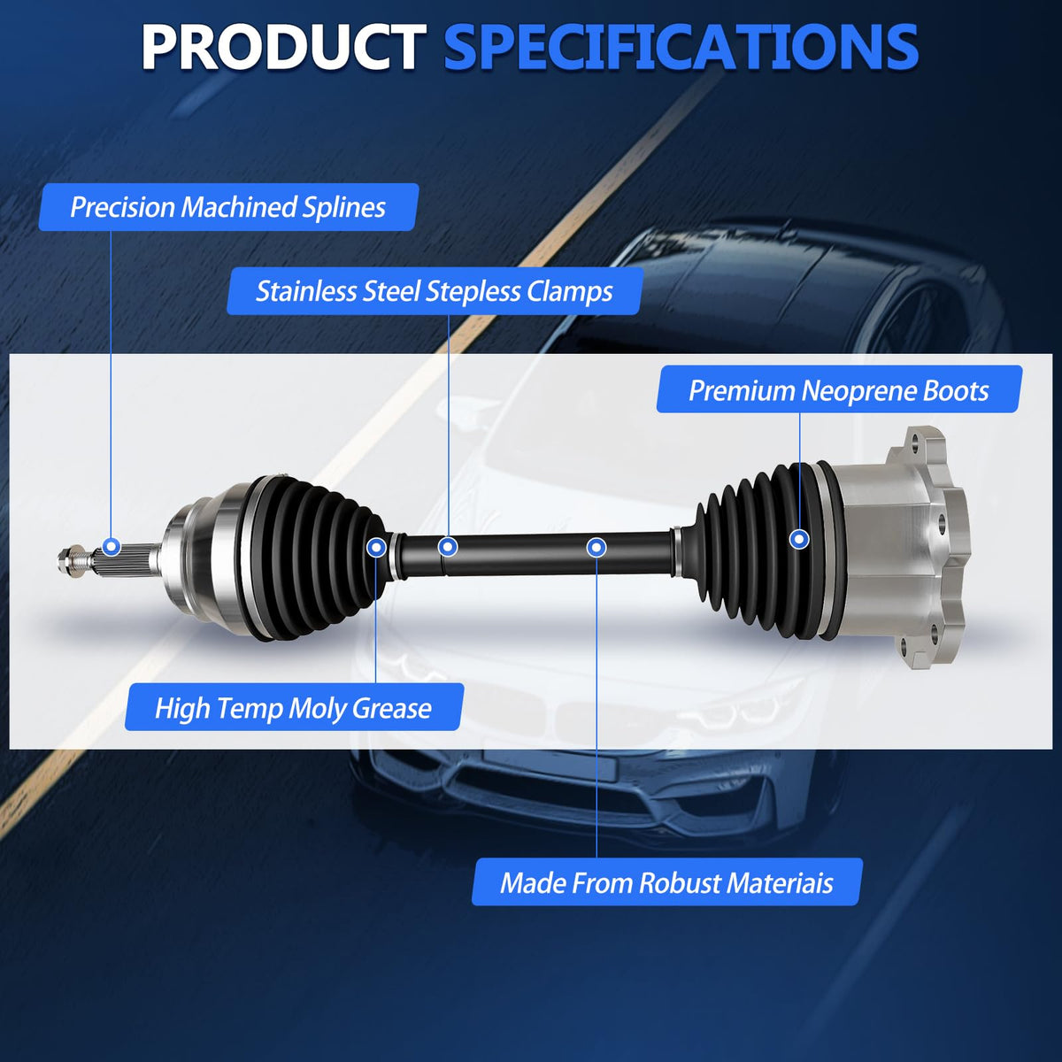 CV Axle Front Y727057