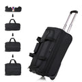 Expandable Carry On Luggage with Wheels Foldable Duffle Bag C1807