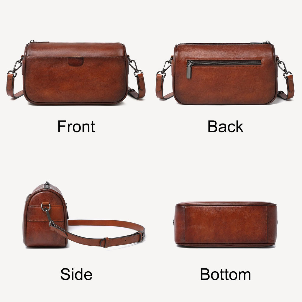 Leather Crossbody Bag R8437