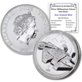 1 oz Silver Star Wars Millennium Falcon $2 E4791