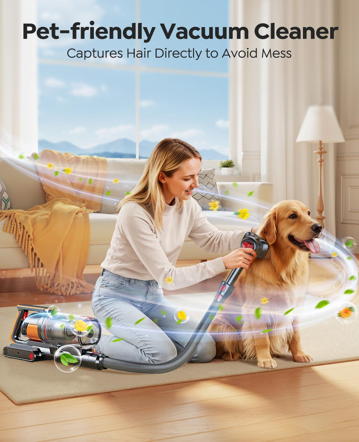 Cordless Stick Vacuum Cleaner 55KPa 650W U2079