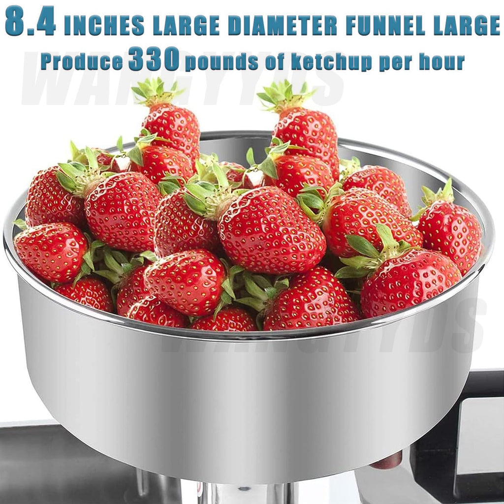 450W Stainless Steel Electric Tomato Mill A589698