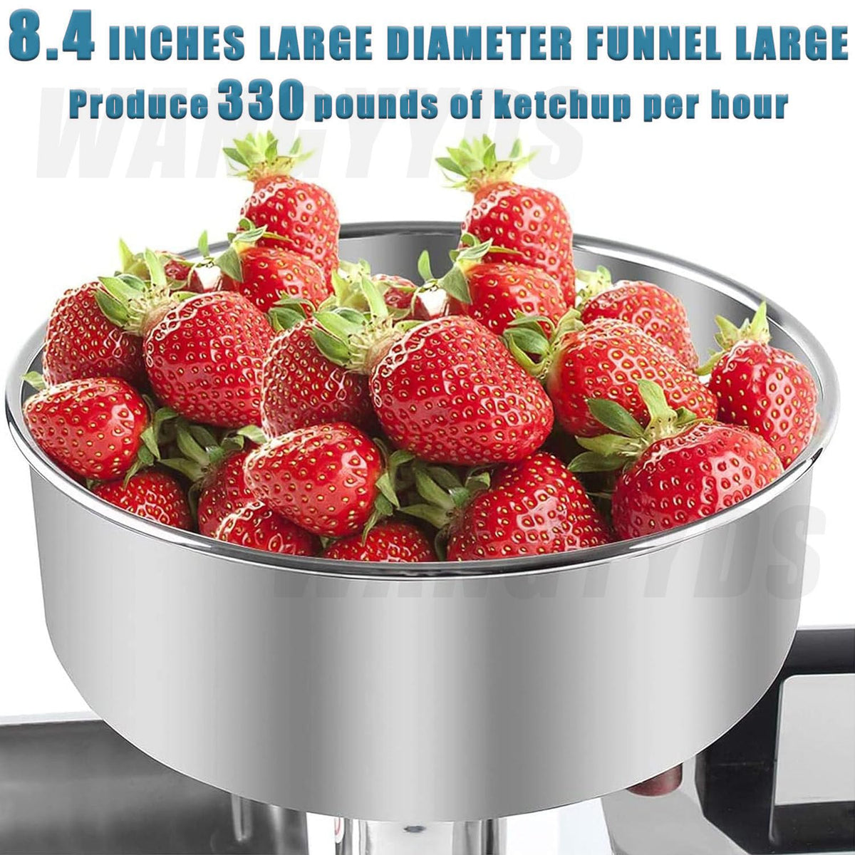 450W Stainless Steel Electric Tomato Mill A589698