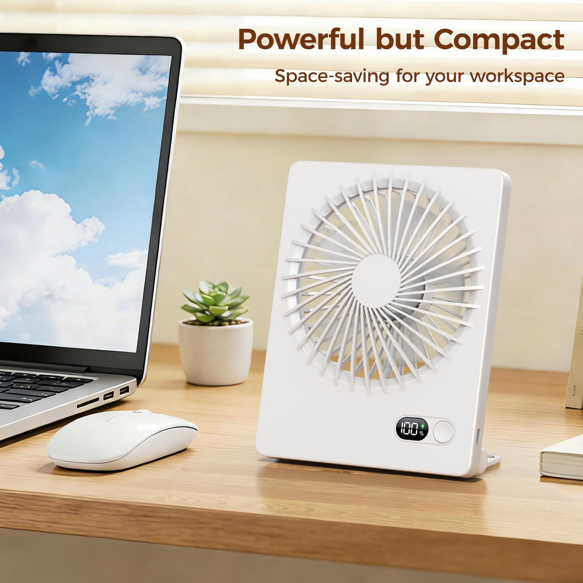 Rechargeable Battery Table Fan Z851663