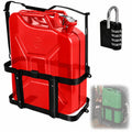 Gas Can Holder Rack with Combination Lock, 5 Gallon M579838