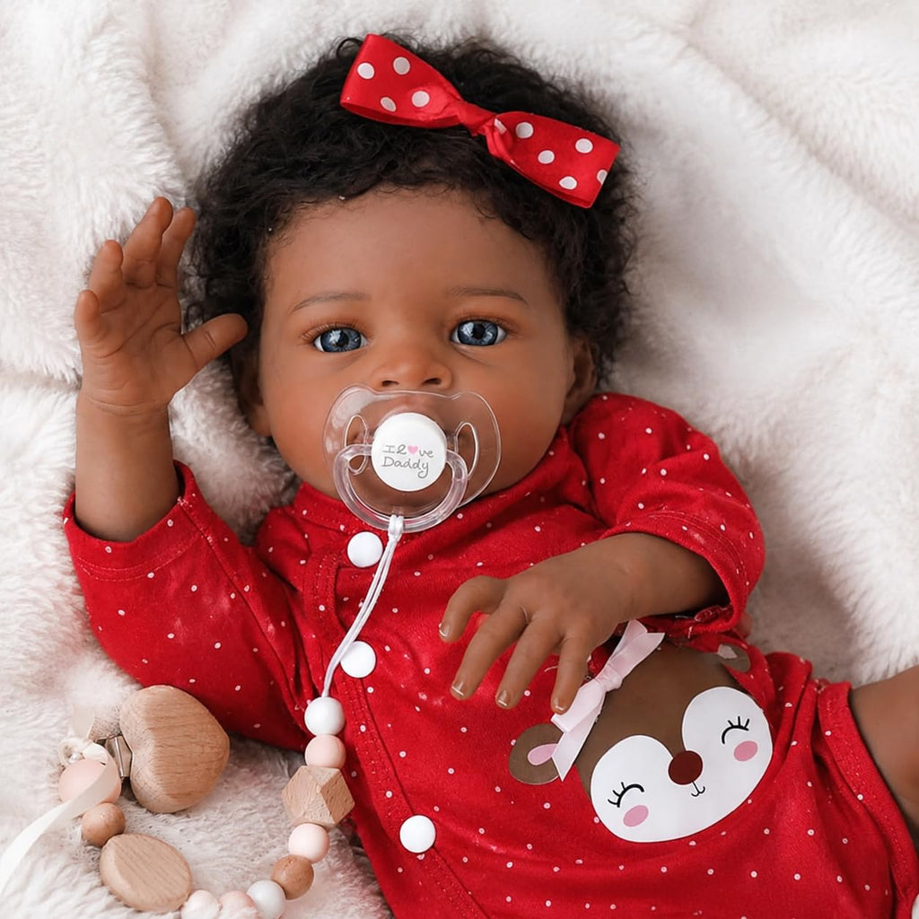 20 Inch Black Baby Doll D36313
