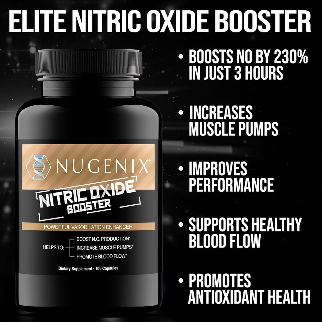 Nitric Oxide Booster Supplement 100ct N71595