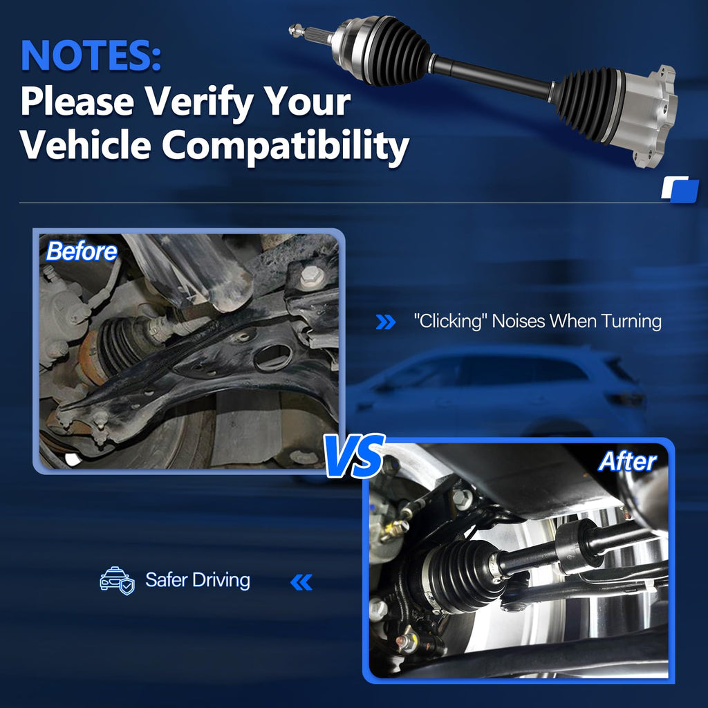 CV Axle Front Y727057
