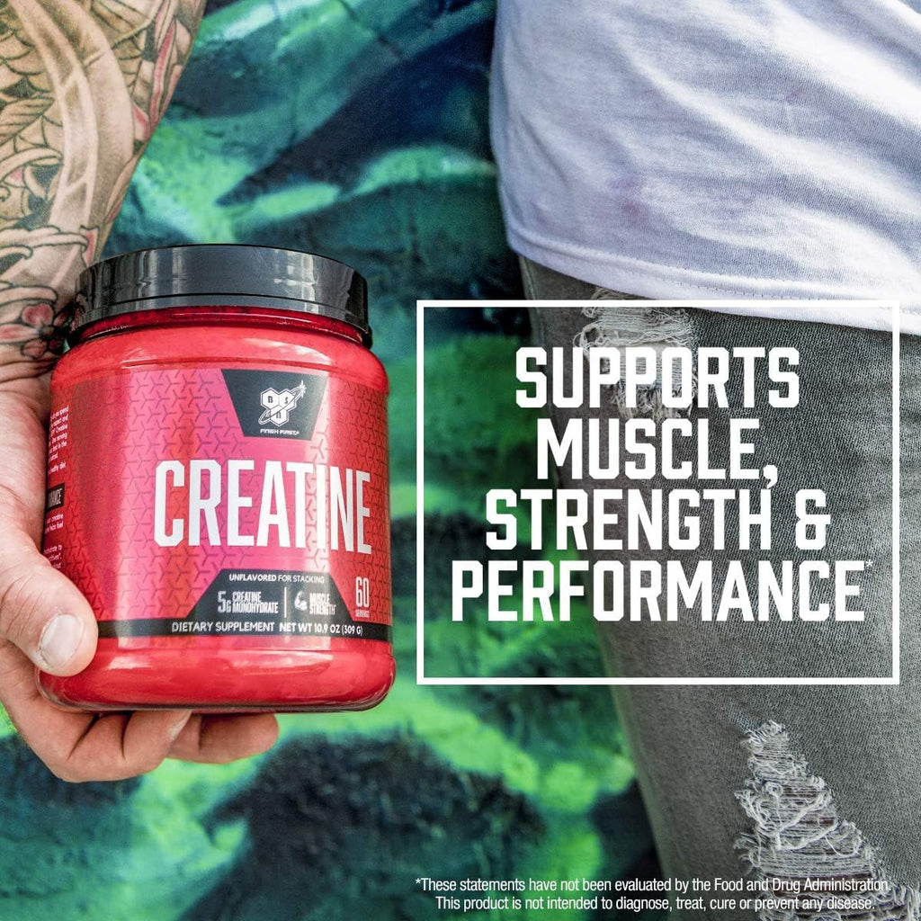 Micronized Creatine Monohydrate Powder, 5g per Serving, 60 Servings X671986