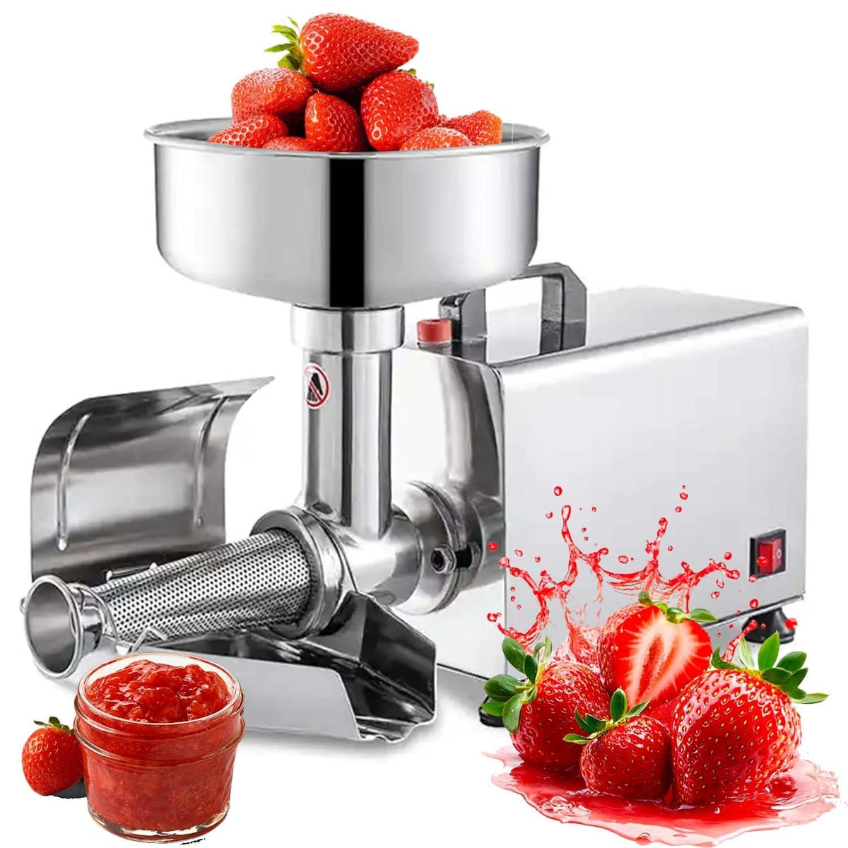 450W Stainless Steel Electric Tomato Strainer W26425