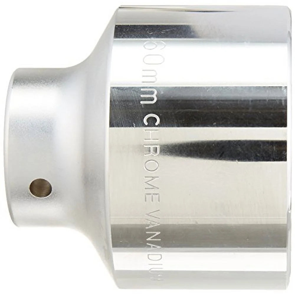 60 mm 12-Point Chrome Vanadium Steel Socket M3304