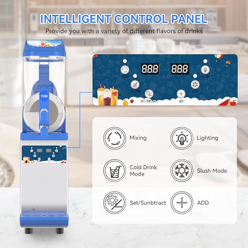 30L 304 Stainless Steel Commercial Slushy Machine J997
