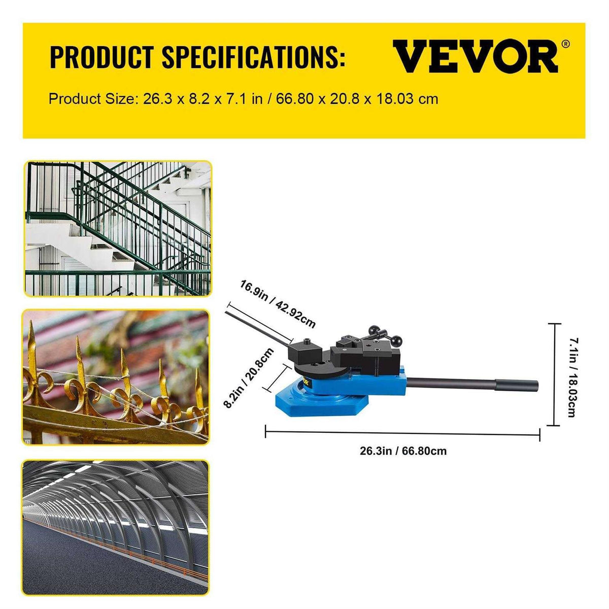 Metal Scroll Bender V715063