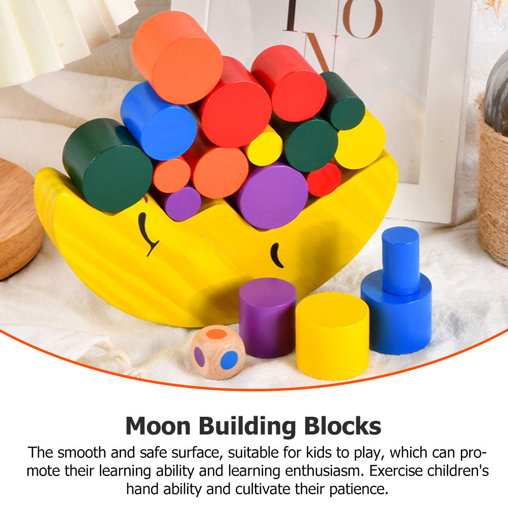 Wooden Stacking Game Building Blocks Q630