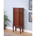 Warm Brown Jewelry Armoire C455852