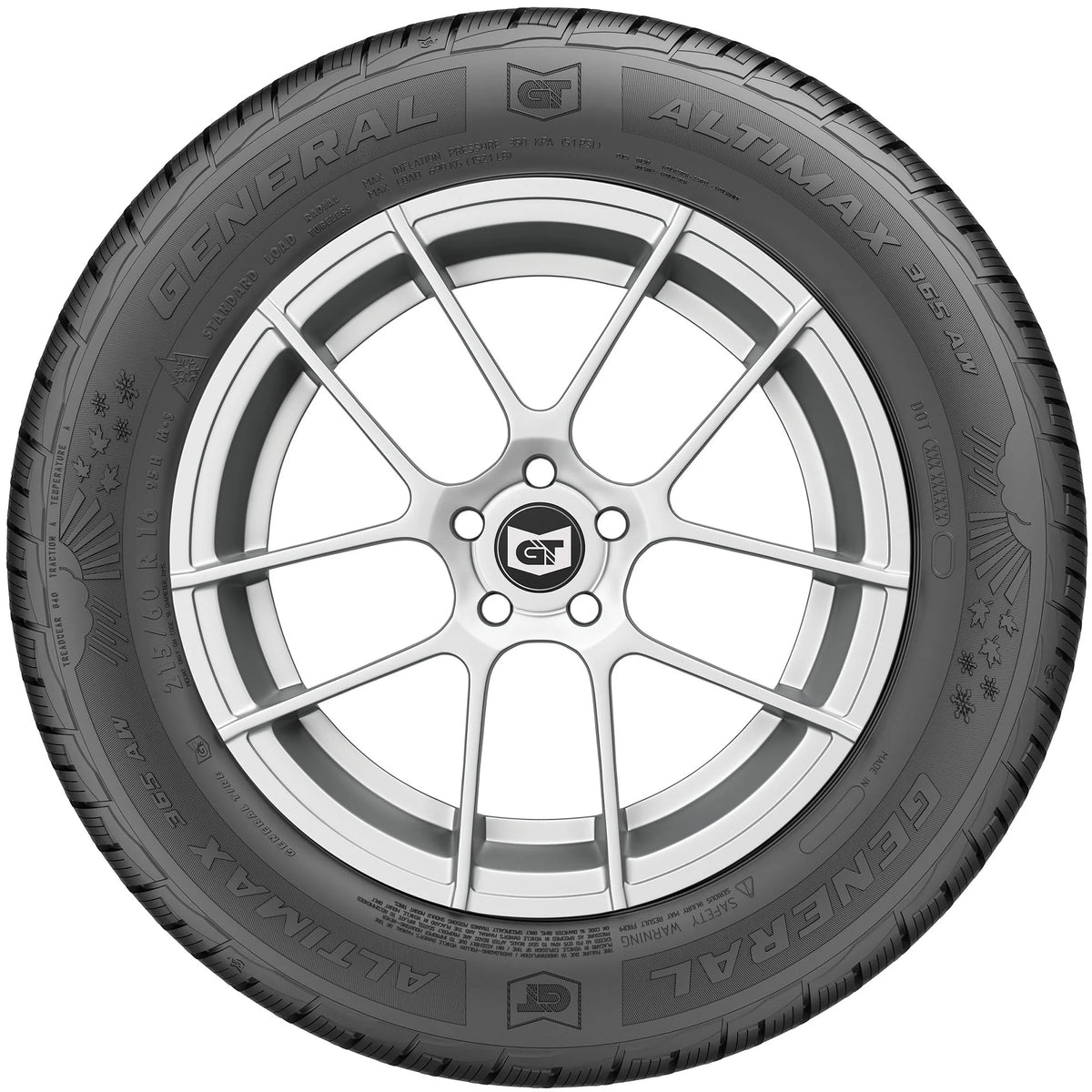 225/55R19 99H All Weather Passenger Tire U970