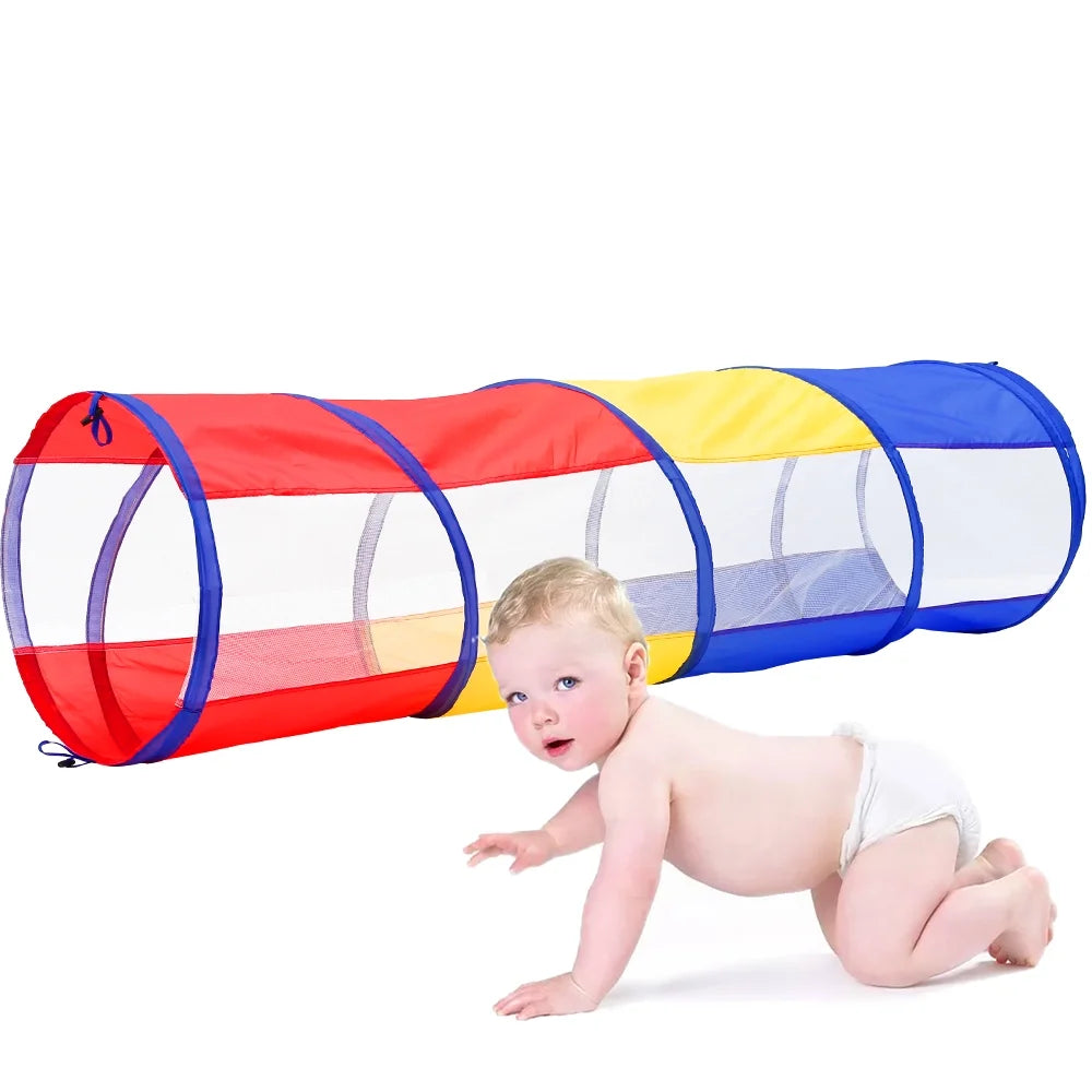 Kids Play Tent Crawl Tunnel and Ball Pit Set P425