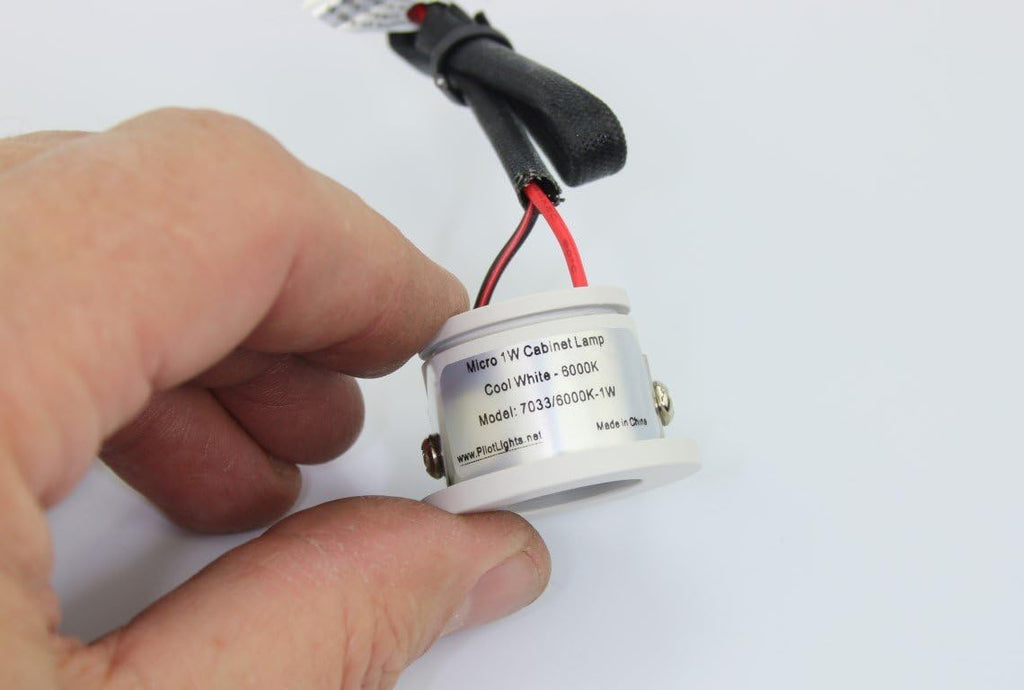 1.25 Diameter 1 Watt Cool White LED Down Light W445