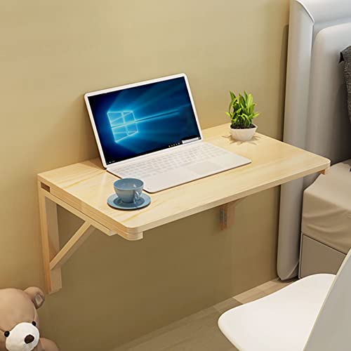 Solid Wood Wall-Mounted Drop-Leaf Table 80 * 40cm B438
