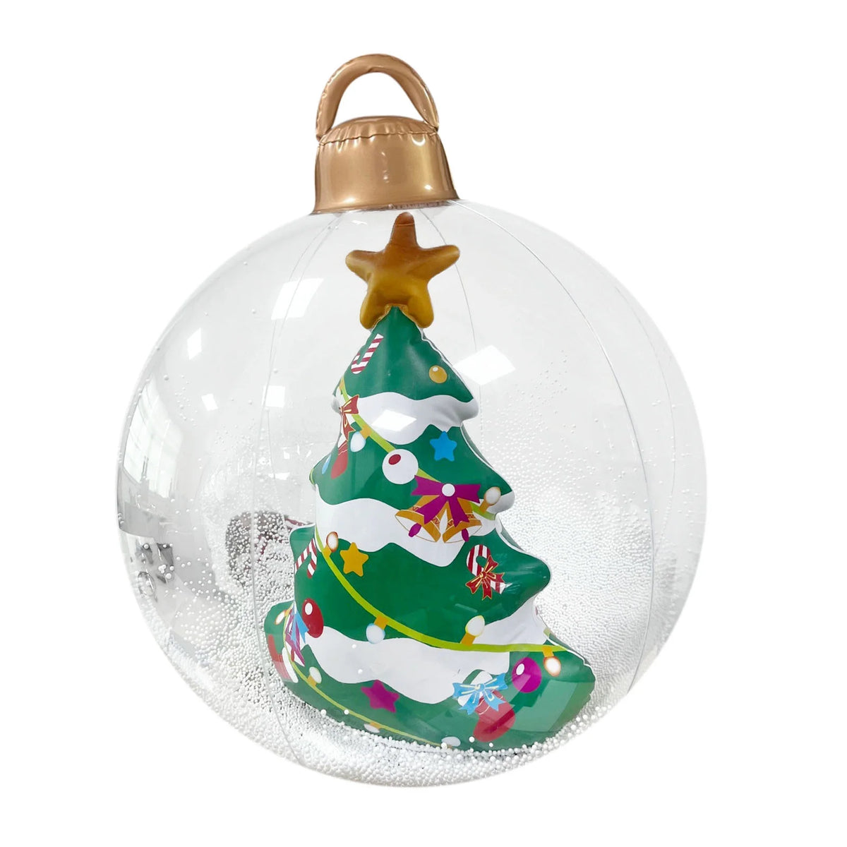 Inflatable Christmas Decorations Ball 60cm Pvc G16424