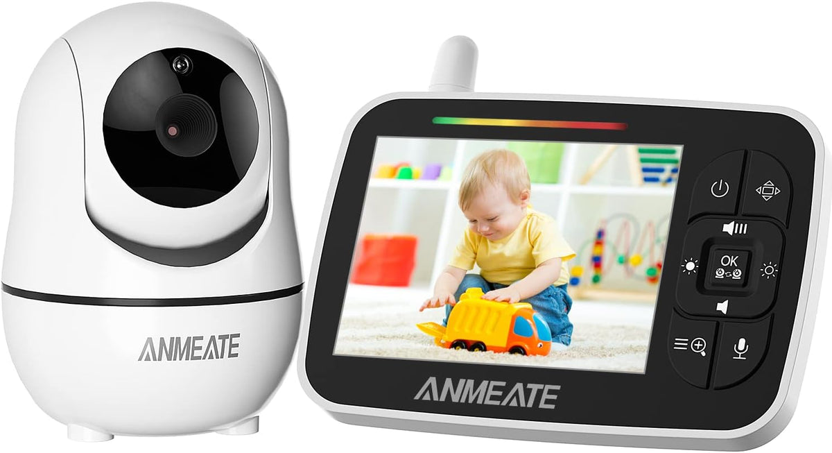 Baby Monitor with Camera and Audio, 3.5 inch LCD Display, Night Vision R569
