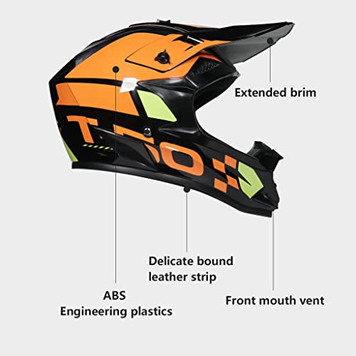 Full Face Motocross Helmet DOT ECE Approved G4437