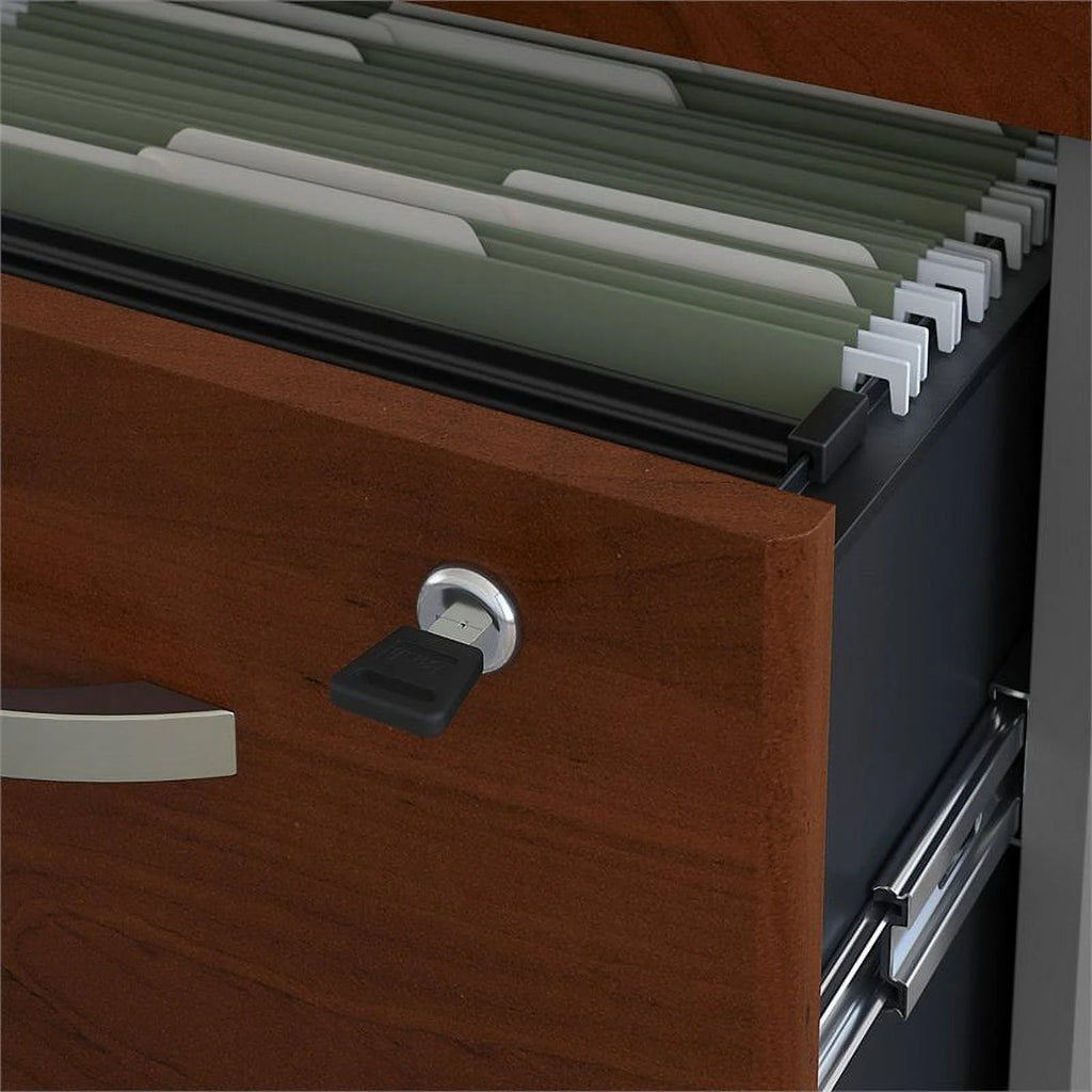 72" U-Shaped Desk with Pedestal I9274