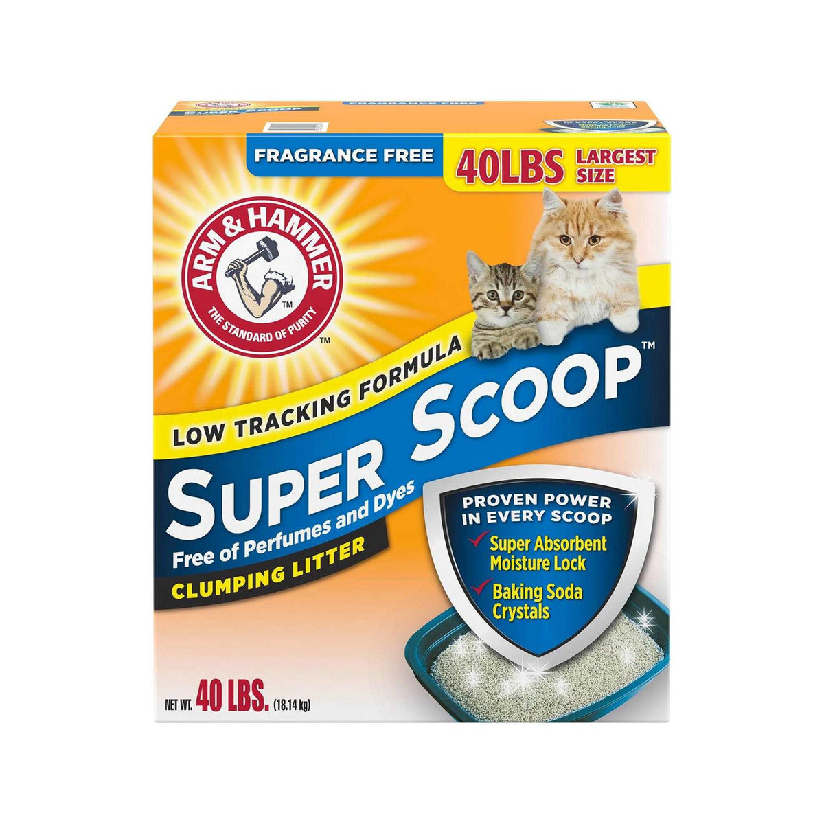Super Scoop Clumping Cat Litter Y58740