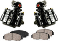 Black Powder Coated Calipers + Ceramic Brake Pads K28427