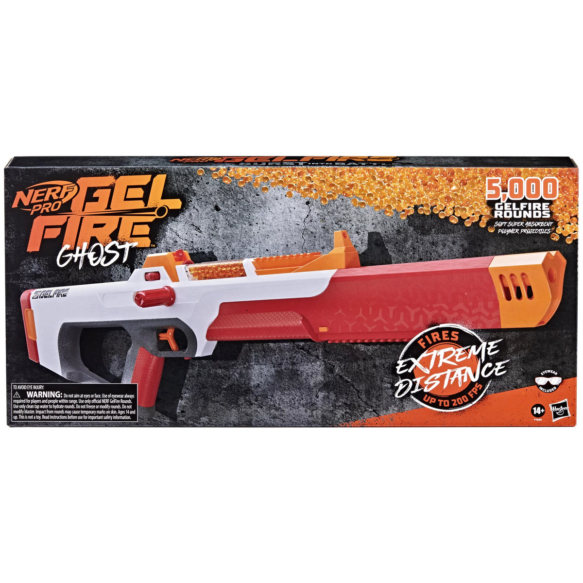 Gel Blaster with 5000 Water Bead Rounds and Eyewear H38484