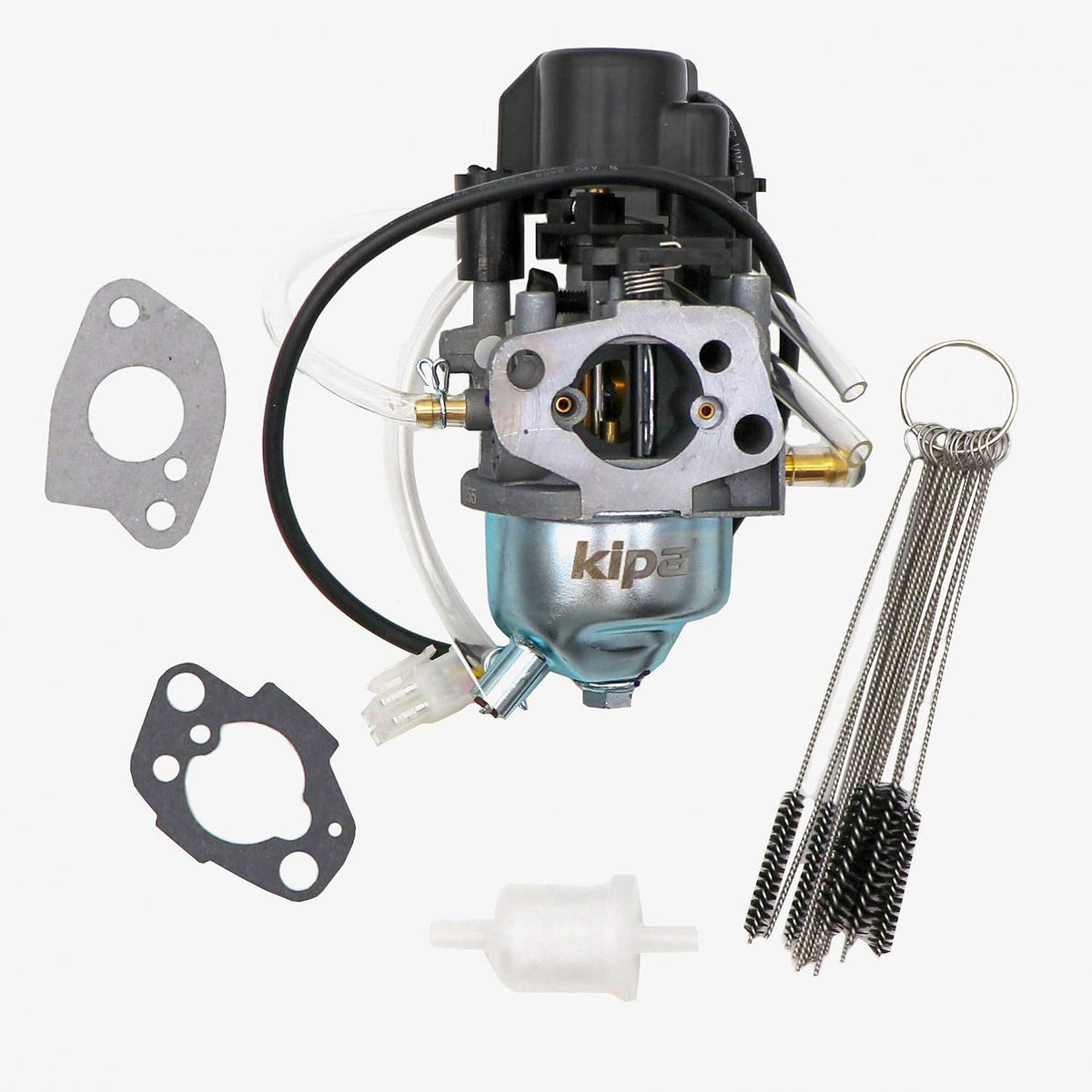 Carburetor with Mounting Gasket & Carbon Dirt Jet Cleaner Tool Kit Pack of 2 X261760