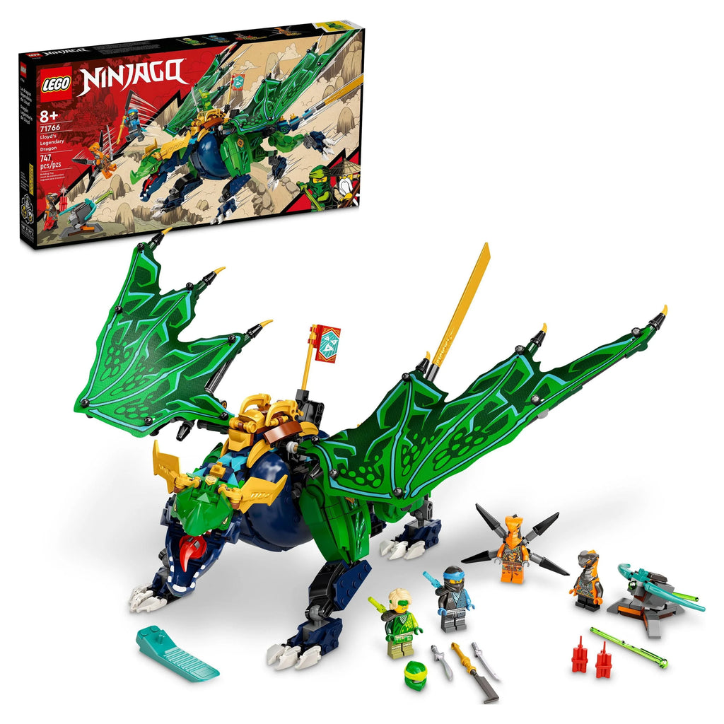 Ninjago Dragon Toy Set with Snake Figures & Minifigure S6755