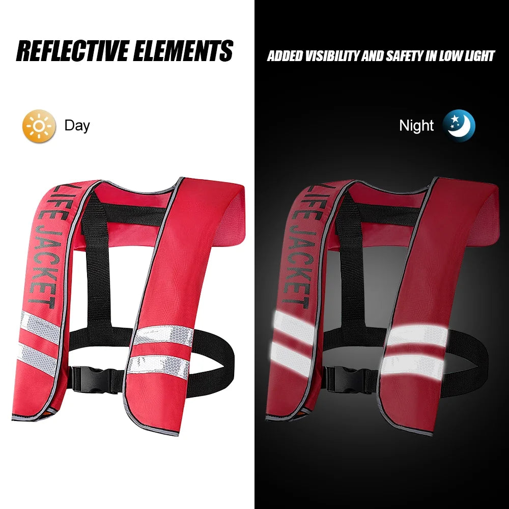Auto Inflatable Adult Safety Float Suit X589317