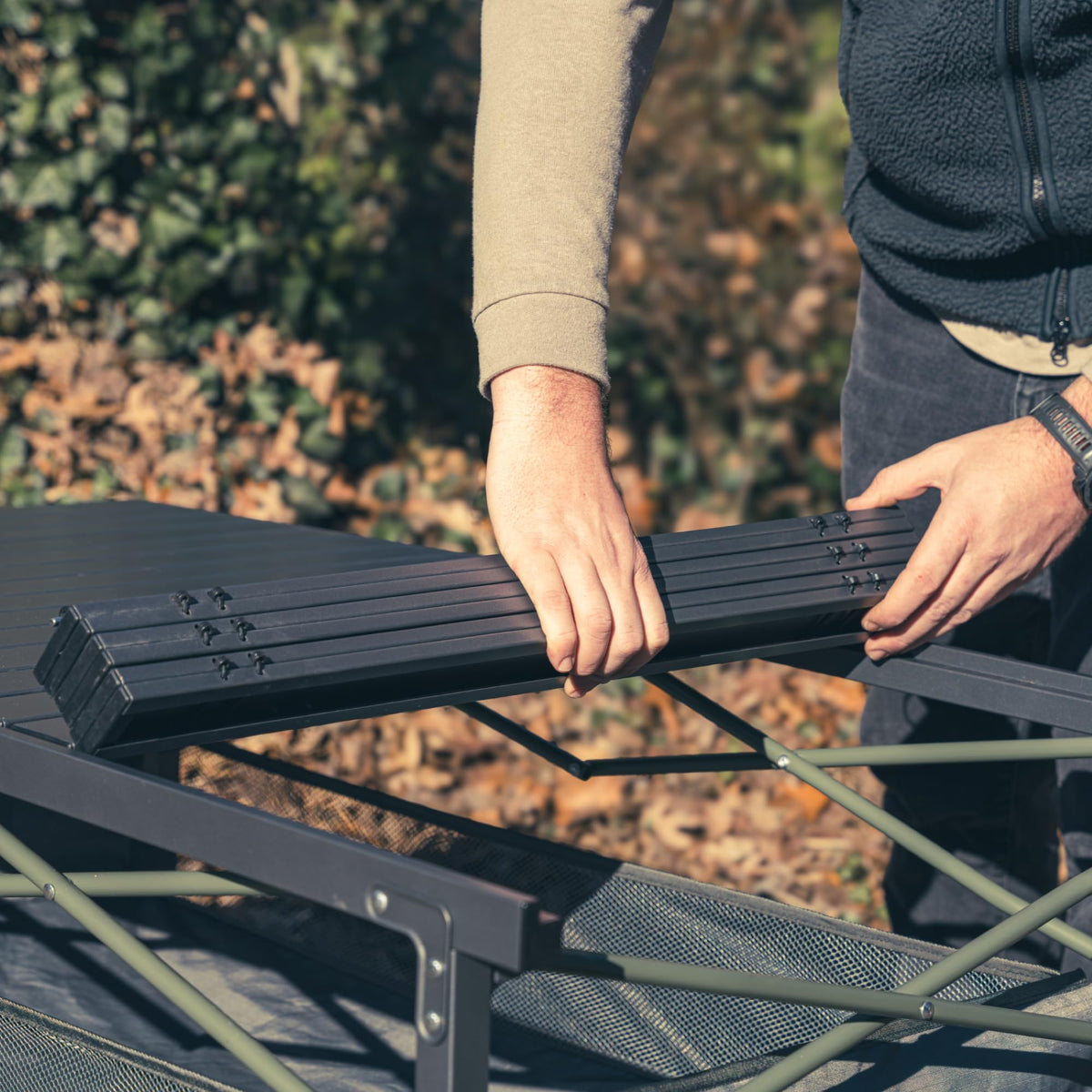 Portable Aluminum Camping Table L33869