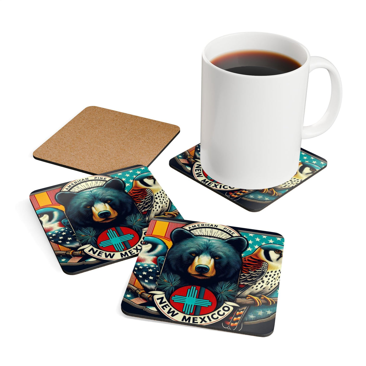 Set of 4 Coasters S3569