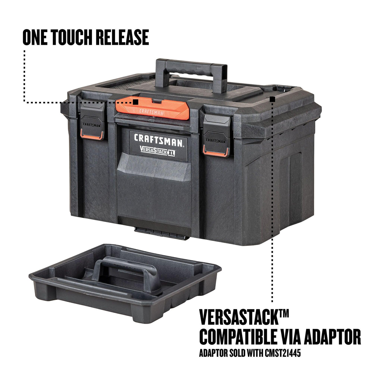 Waterproof Stackable Lockable 21 Inch Tool Box A457280