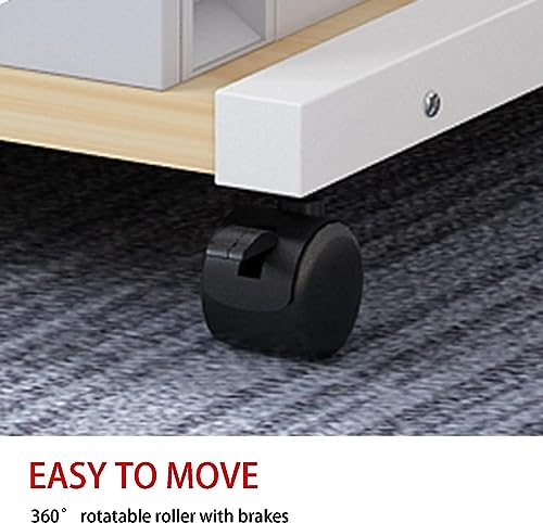 2 Tier Printer Stand with Wheels F662769