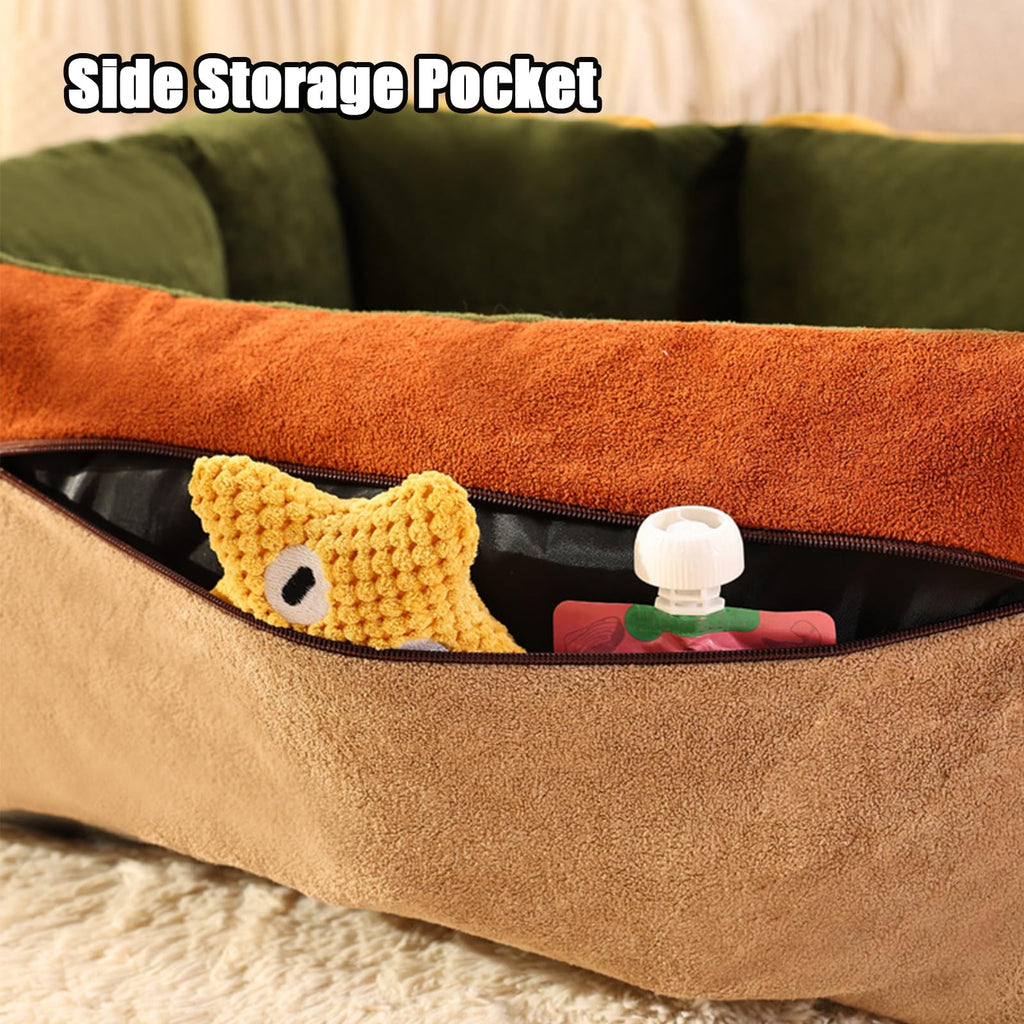 2-in-1 Elevated Dog Car Seat V81916