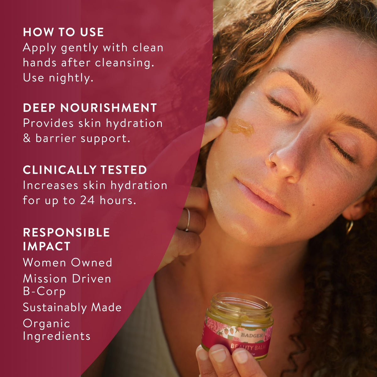 Organic Rose Beauty Balm J613