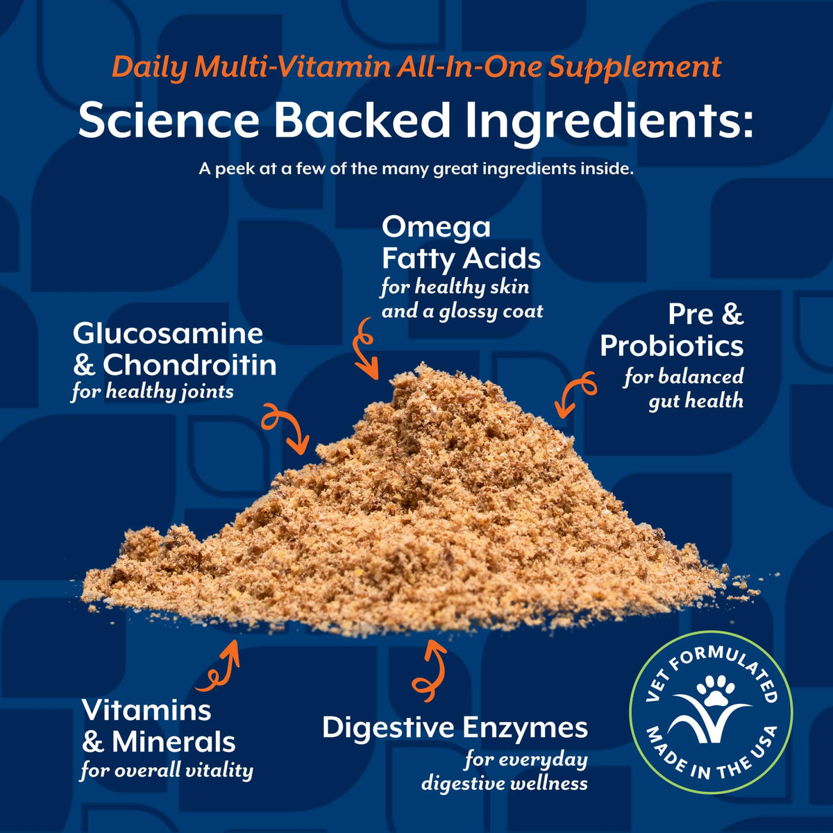 Cat & Dog Daily Multivitamin 13 Oz Powder Y59925