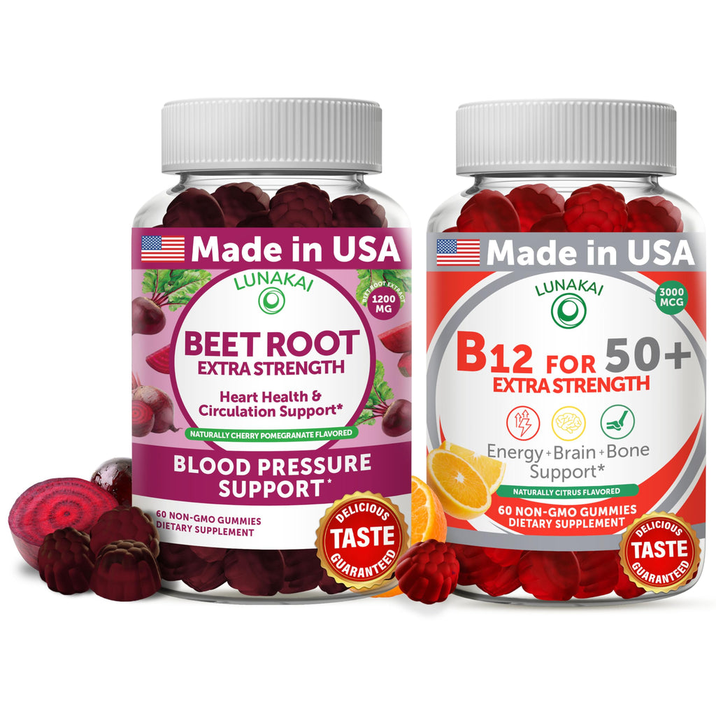Beet Root and Vitamin B12 Gummies J7582
