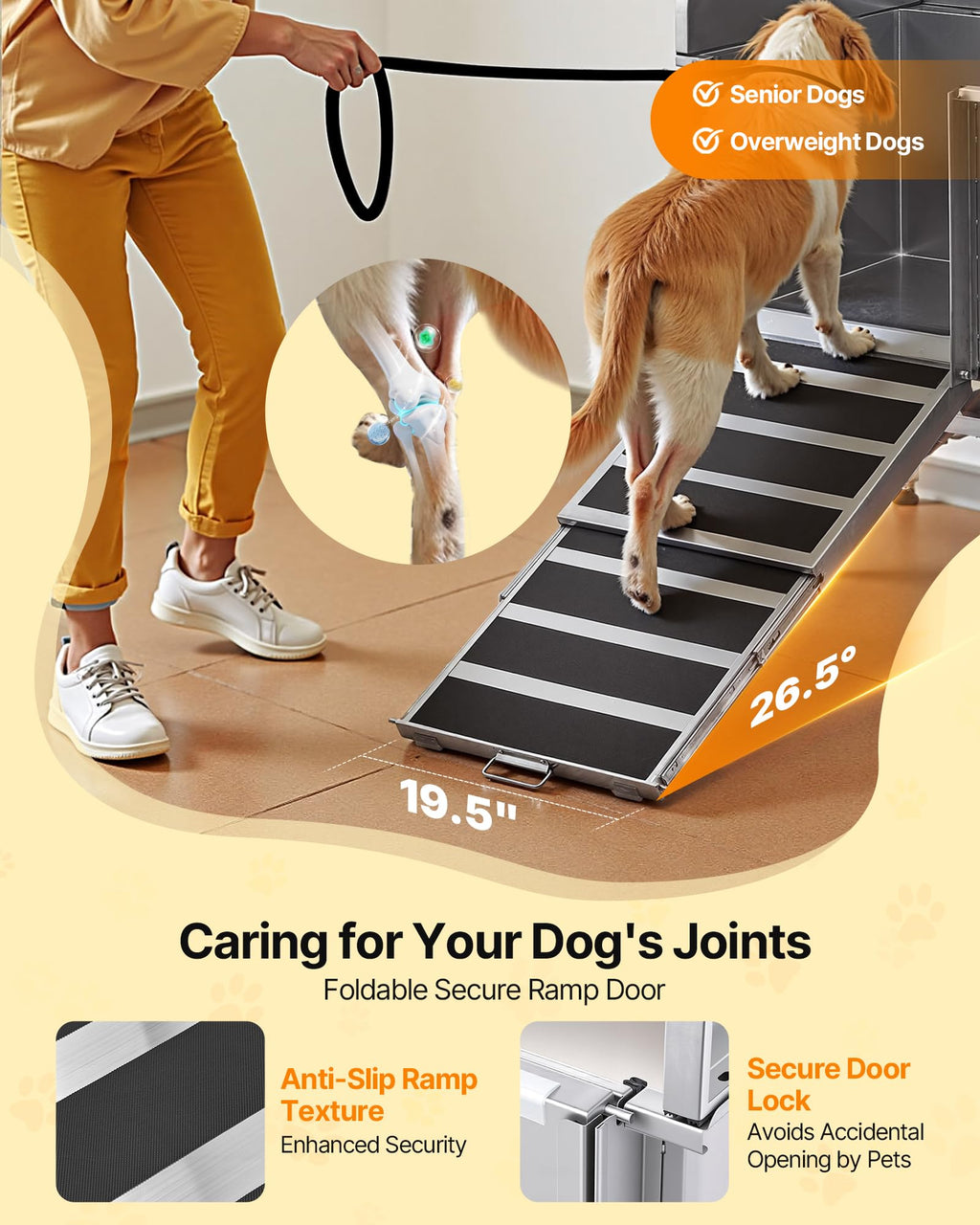 50 Inch 304 Stainless Steel Dog Bath Tub with Ramp X769665
