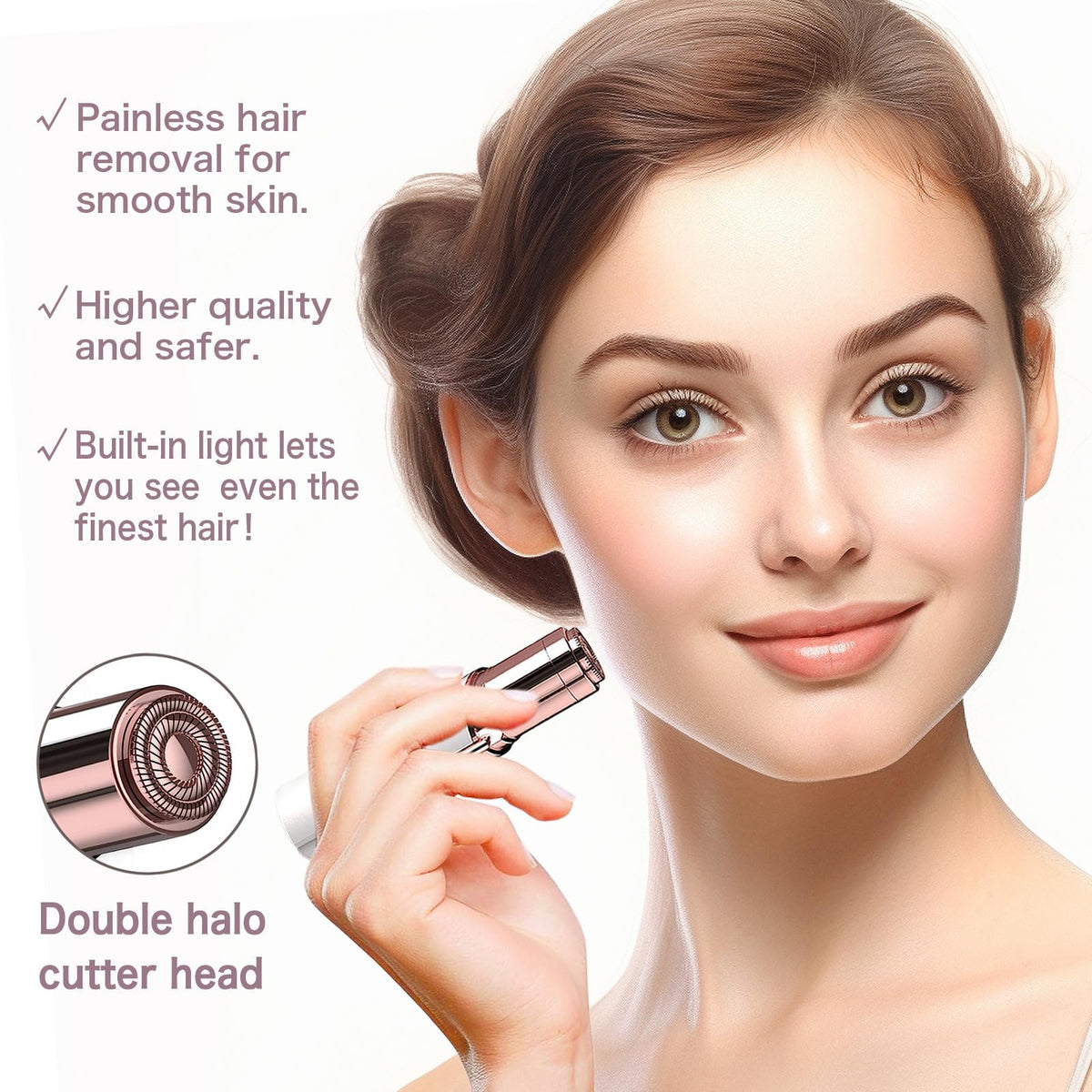 Rechargeable Facial Hair Remover S842865