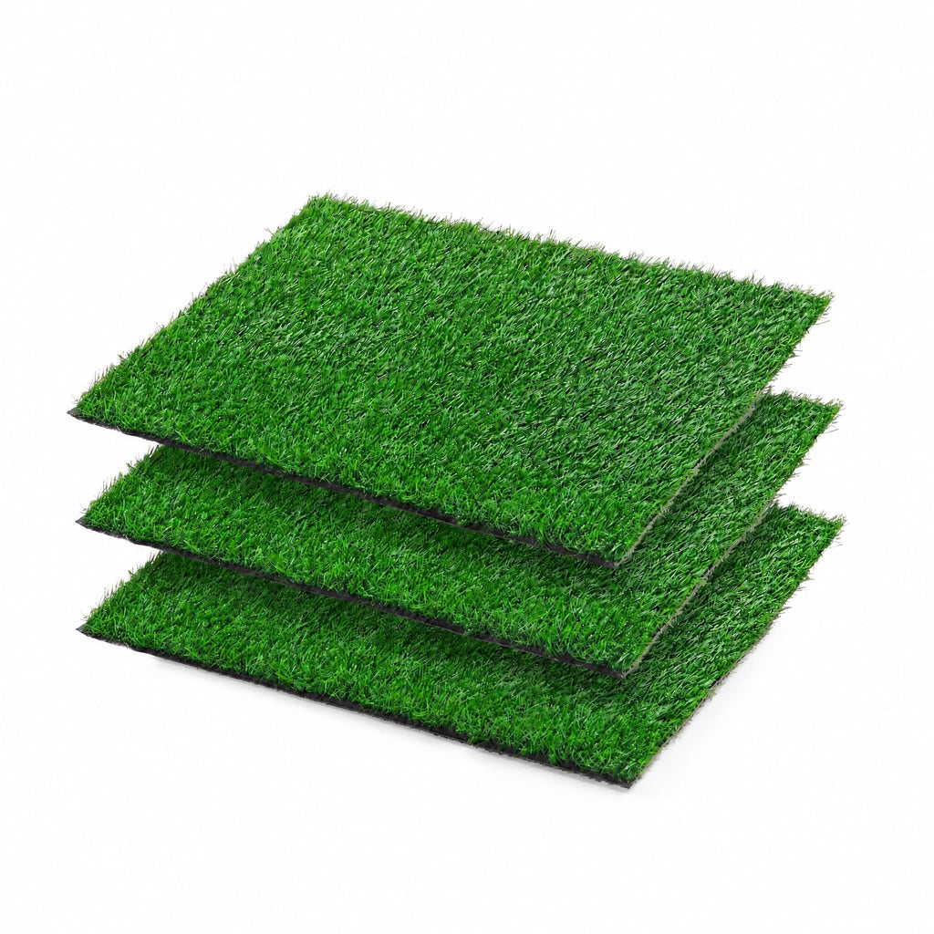 Dog Potty Grass Pads, 3 Pack, 25 x 20 in Replacement Turf U42819