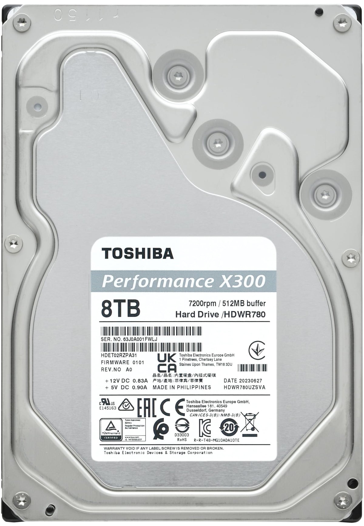 8TB 3.5-Inch Internal Hard Drive G8124