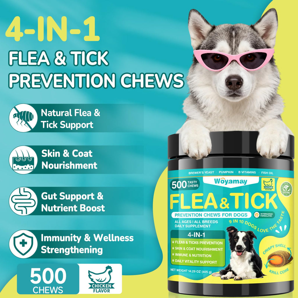 Flea and Tick Prevention for Dogs F1444