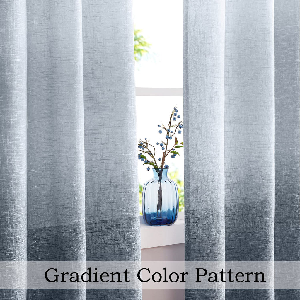 Ombre Grommet Curtain 100"x84" A2099