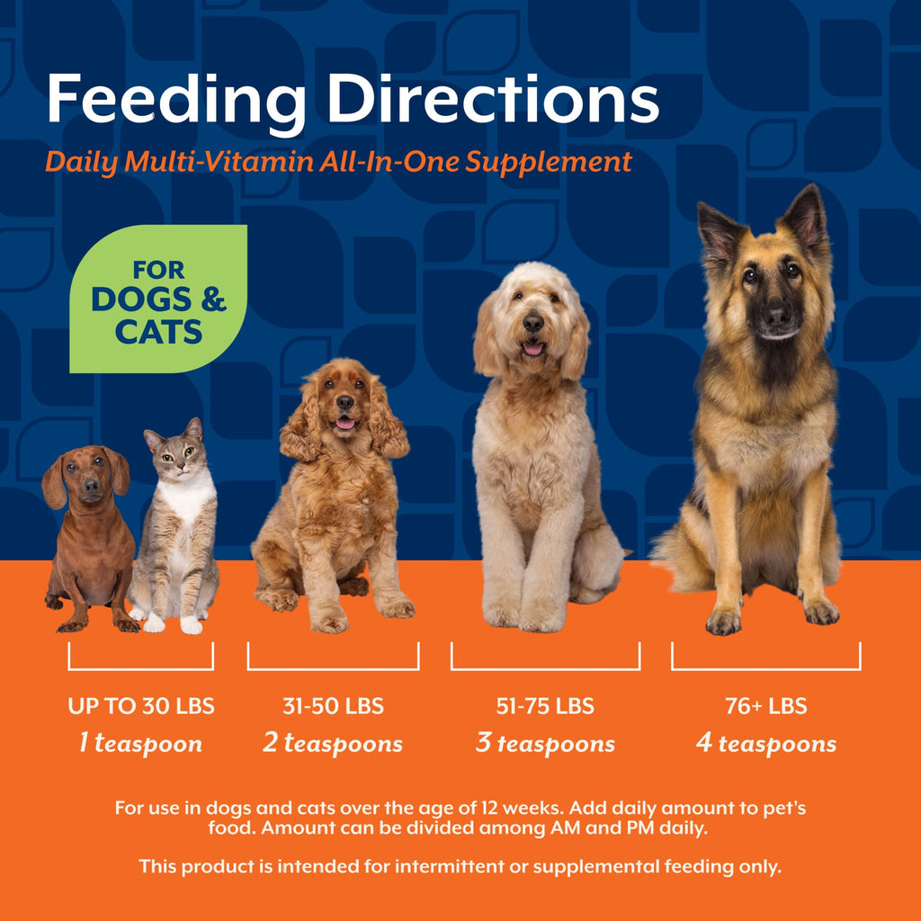 Cat & Dog Daily Multivitamin 13 Oz Powder Y59925