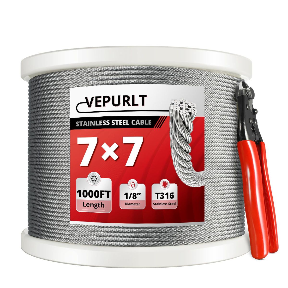 T316 Stainless Steel Cable W8817