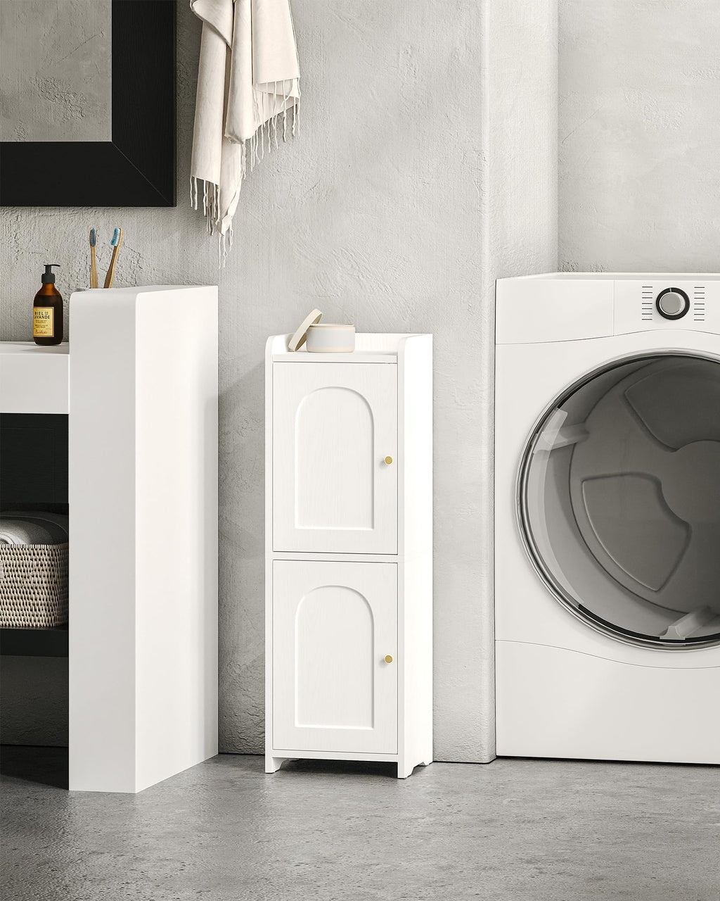 Bathroom Storage Cabinet with 2 Doors Q210